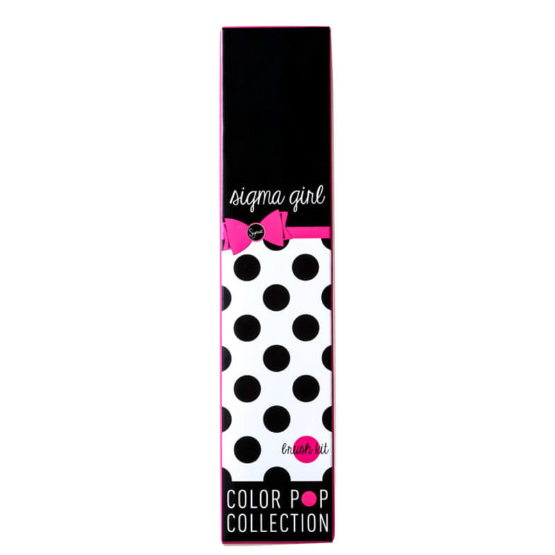 Kit de Pincéis Sigma Beauty Color Pop (3 produtos)