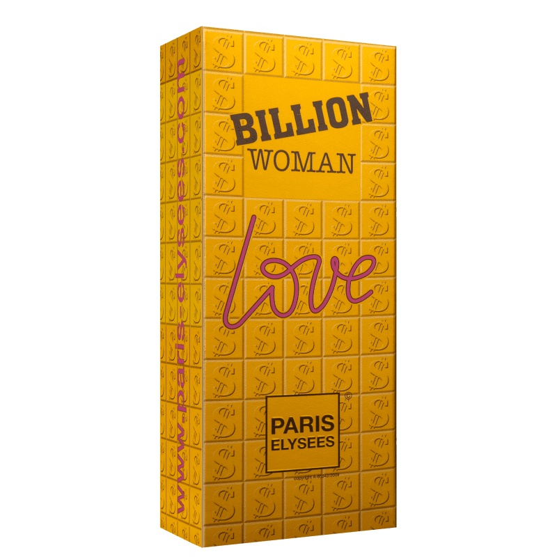 Billion Woman Love Paris Elysees Eau de Toilette - Perfume Feminino 100ml