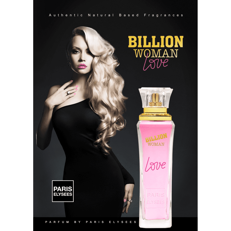 Billion Woman Love Paris Elysees Eau de Toilette - Perfume Feminino 100ml