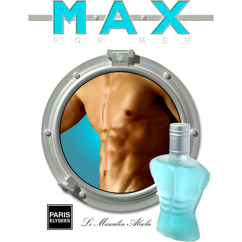 Max Paris Elysees Eau de Toilette - Perfume Masculino 100ml