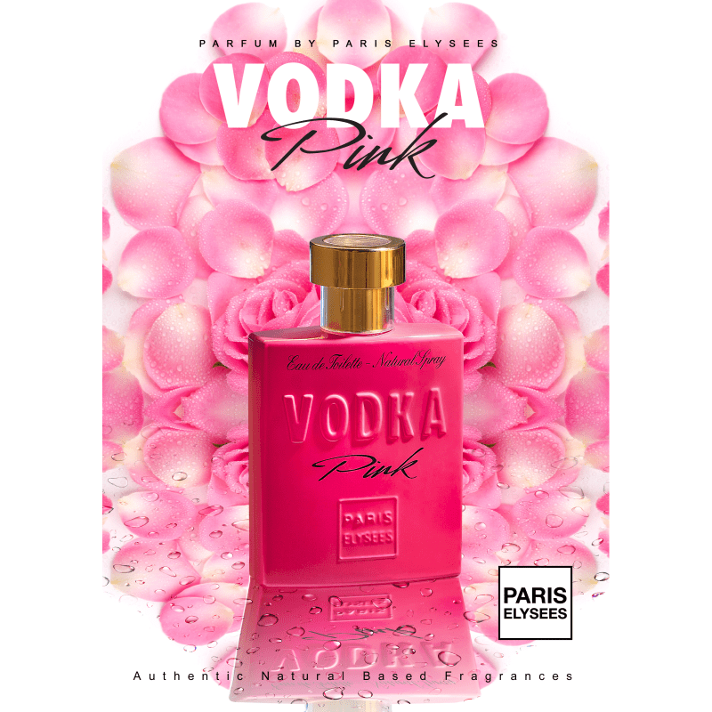 Vodka Pink Paris Elysees Eau de Toilette - Perfume Feminino 100ml