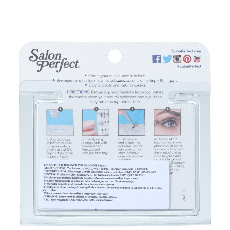 Salon Perfect Perfectly Individual Medium - Cílios Postiços