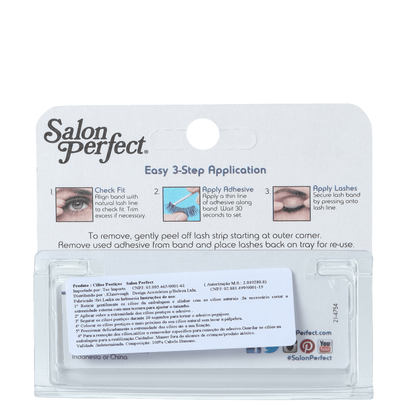 Salon Perfect Perfectly Glamorous 117 - Cílios Postiços