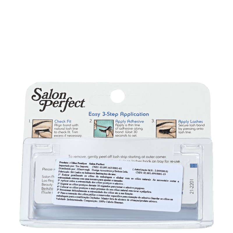 Salon Perfect Perfectly Natural 62 - Cílios Postiços