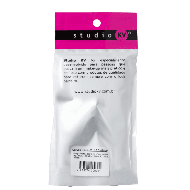 Studio KV Rosa - Curvador de Cílios