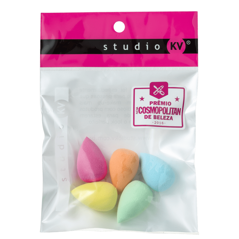 Kit de Esponjas Studio KV Mini Gota 5un