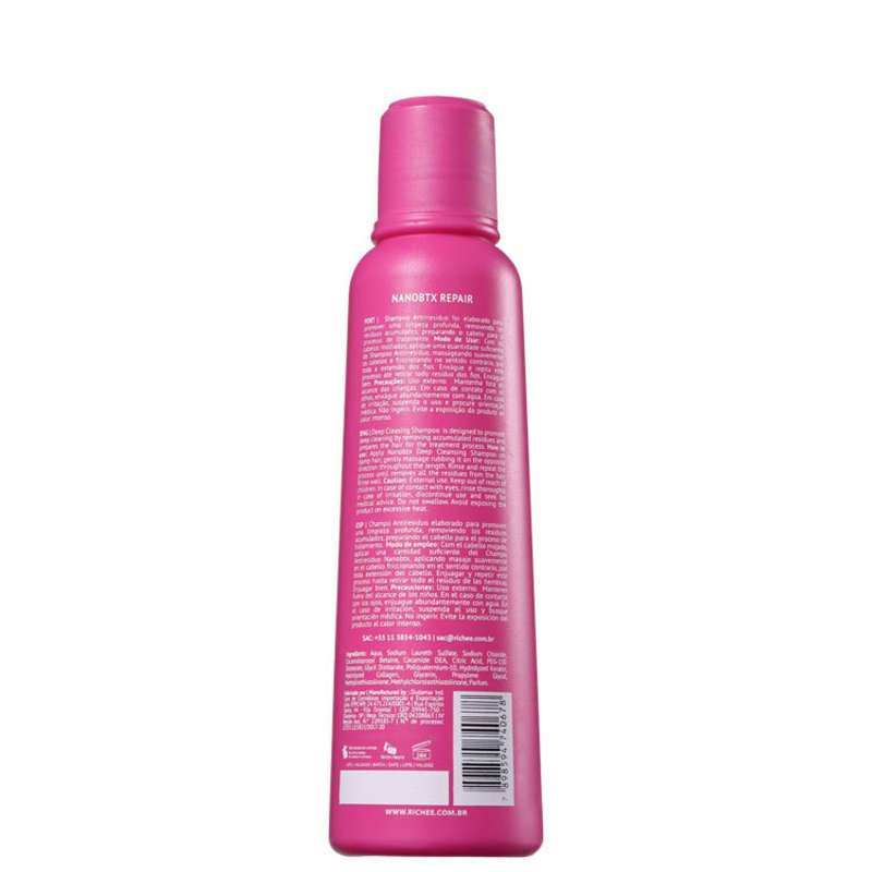 Richée Professional Nano Botox Repair - Shampoo Antirresíduo 250ml
