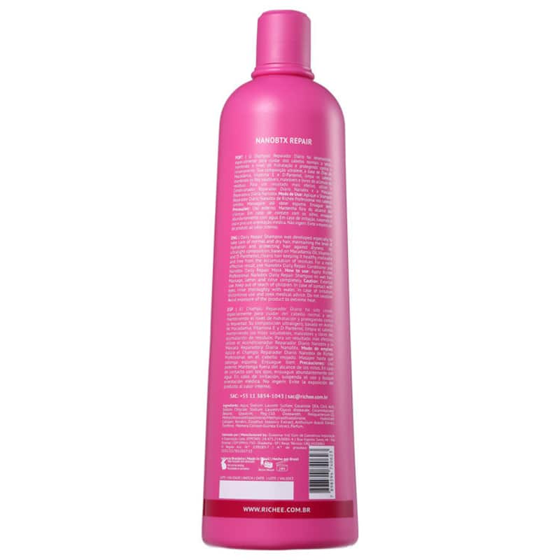 Richée Professional Nano Btx Repair - Shampoo 1000ml