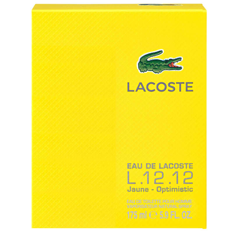 L.12.12 Jaune Lacoste Eau de Toilette - Perfume Masculino 175ml