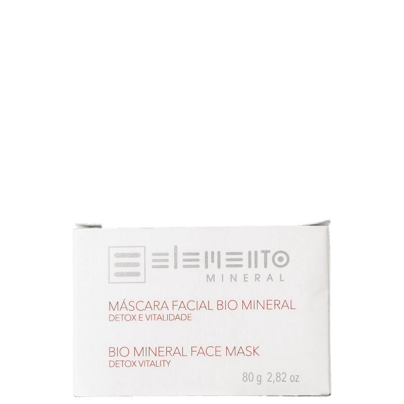 Elemento Mineral Bio Mineral - Máscara Facial 80g