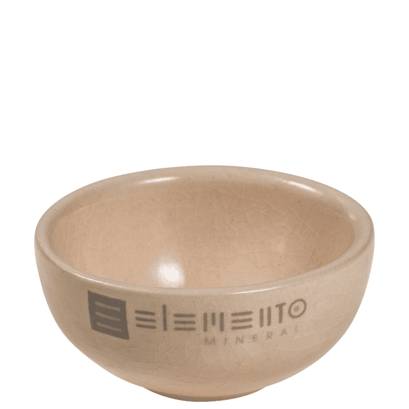 Elemento Mineral Bowl para Máscara Facial - Pote de Cerâmica