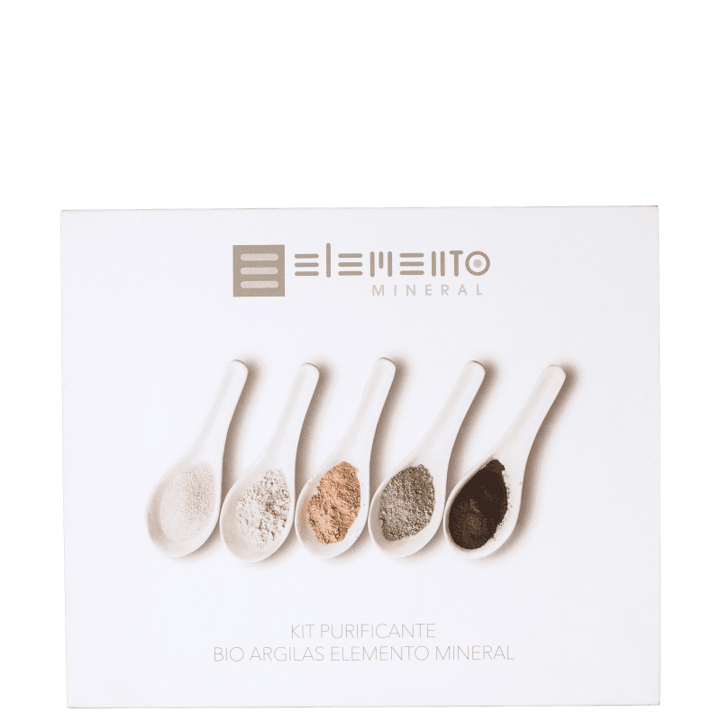Kit Elemento Mineral Bio Argilas Purificante (6 produtos)