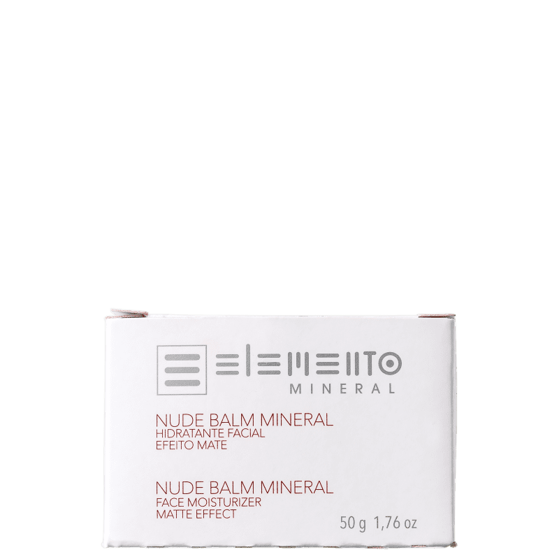 Elemento Mineral Nude Balm Mineral - Hidratante Facial 50g