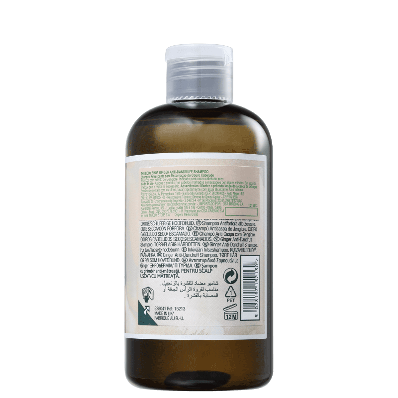 The Body Shop Ginger Anti-Dandruff - Shampoo Anticaspa 250ml