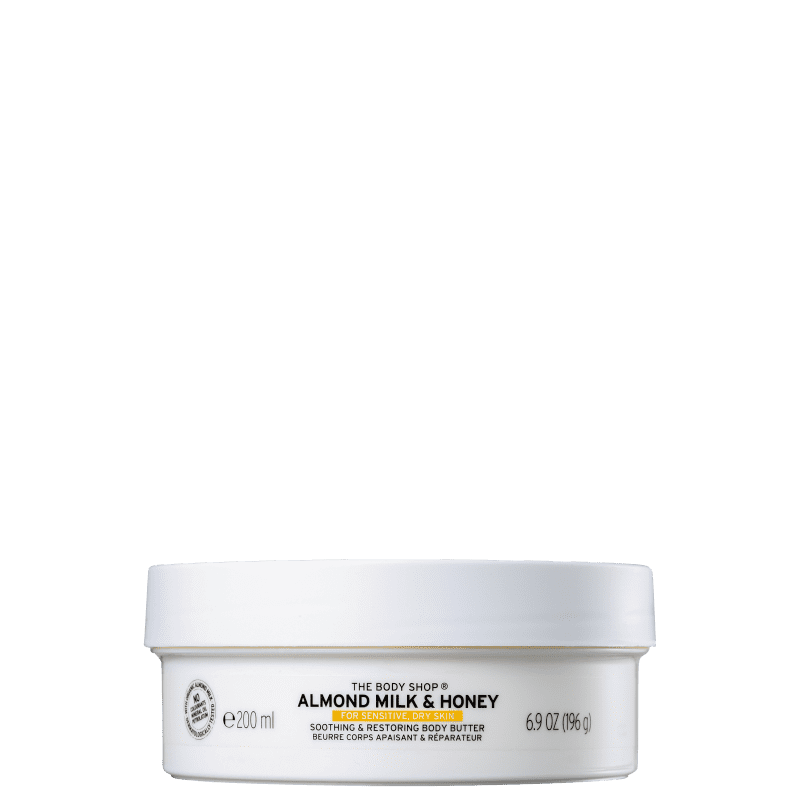 The Body Shop Almond Milk & Honey - Manteiga Hidratante Corporal 200ml