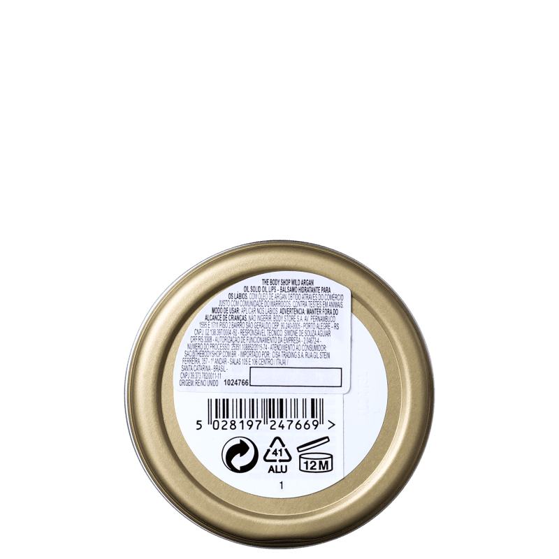 The Body Shop Wild Argan Oil - Hidratante Labial 20ml