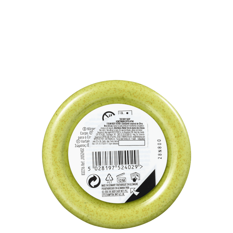 The Body Shop Olive - Creme Esfoliante Corporal 250ml