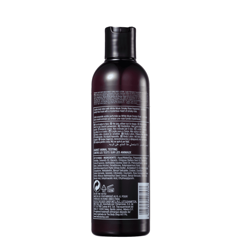 The Body Shop White Musk Smoky Rose - Loção Corporal 250ml