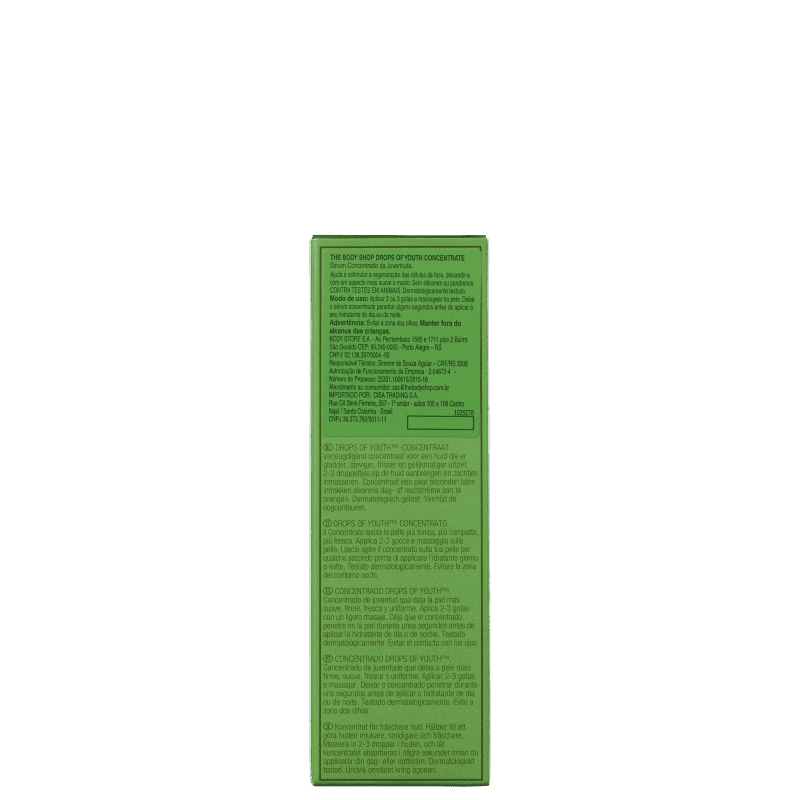 The Body Shop Drops Of Youth Nutriorganics - Sérum Anti-Idade 50ml