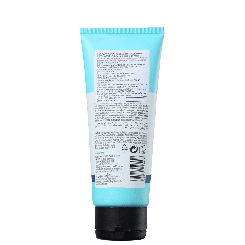 The Body Shop Seaweed Pore-Cleansing - Esfoliante Facial 100ml