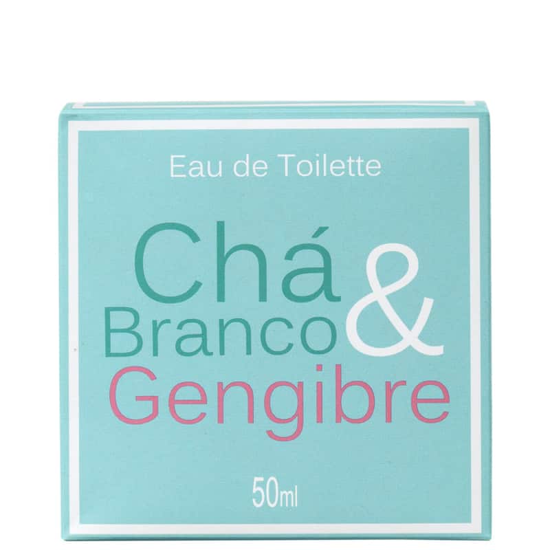 Chá Branco e Gengibre Orgânica Eau de Toilette - Perfume Feminino 50ml
