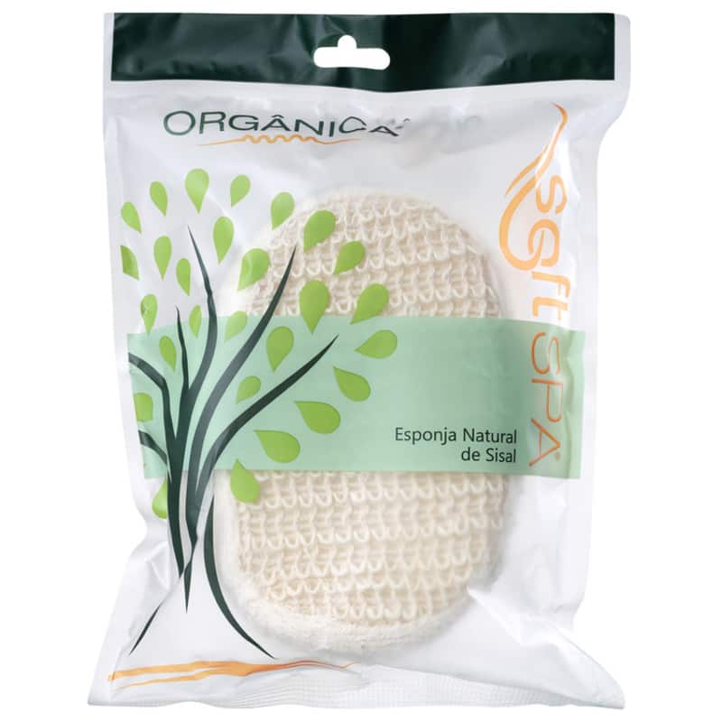Orgânica Esponja de Sisal Almofadada - Esponja de Banho