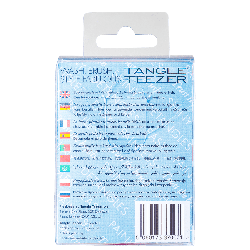 Tangle Teezer Compact Styler Flamingo Branca - Escova de Cabelo