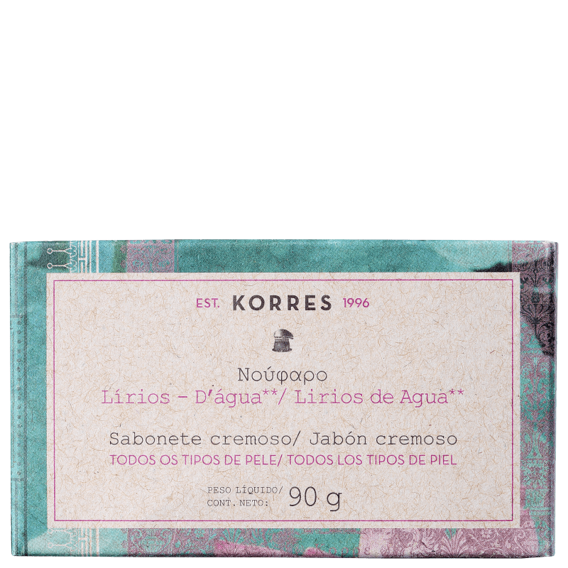 Korres Lírio D'Água - Sabonete em Barra 90g