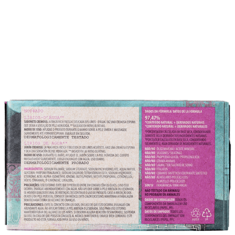 Korres Lírio D'Água - Sabonete em Barra 90g