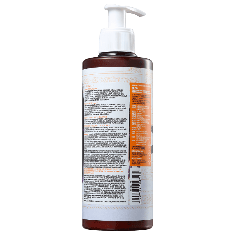 Korres Amora e Baunilha - Hidratante Corporal 350ml