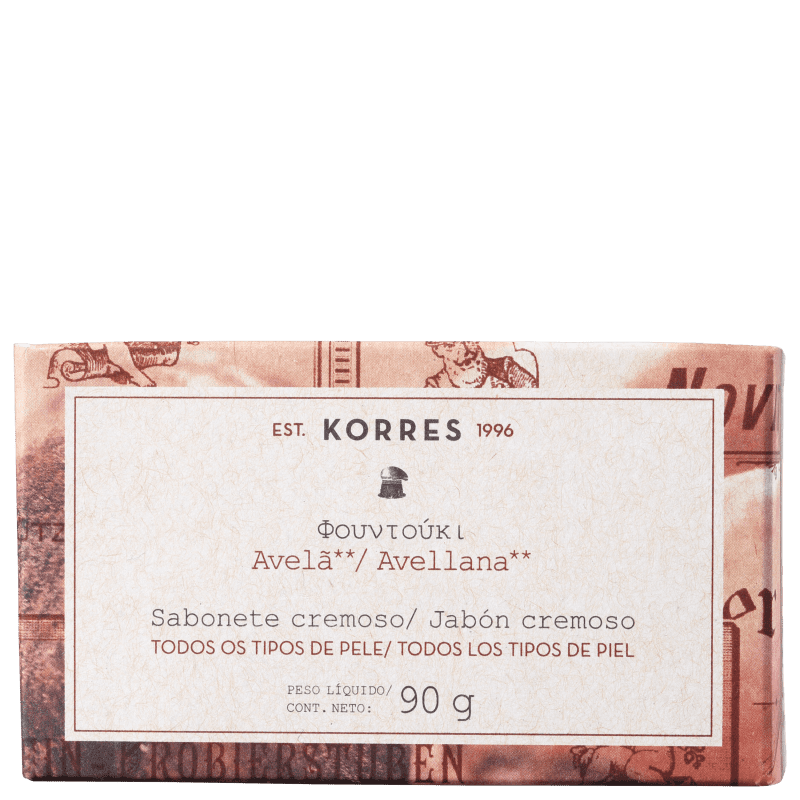 Korres Avelã - Sabonete em Barra 90g
