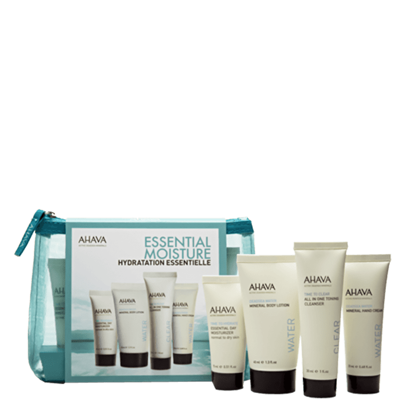 Kit Ahava Travel Must-Have (4 Produtos)