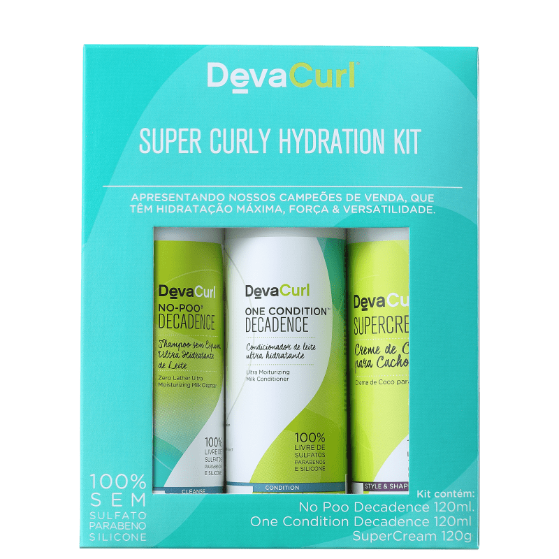 Kit Deva Curl Super Curly Mini Transformação (3 Produtos)