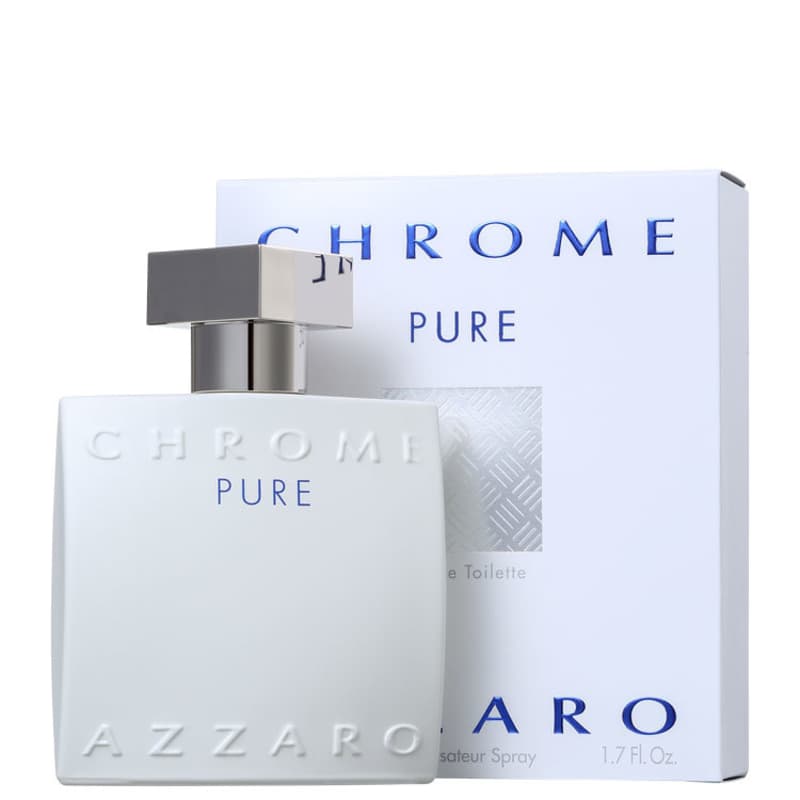 Chrome Pure Azzaro Eau de Toilette - Perfume Masculino 50ml