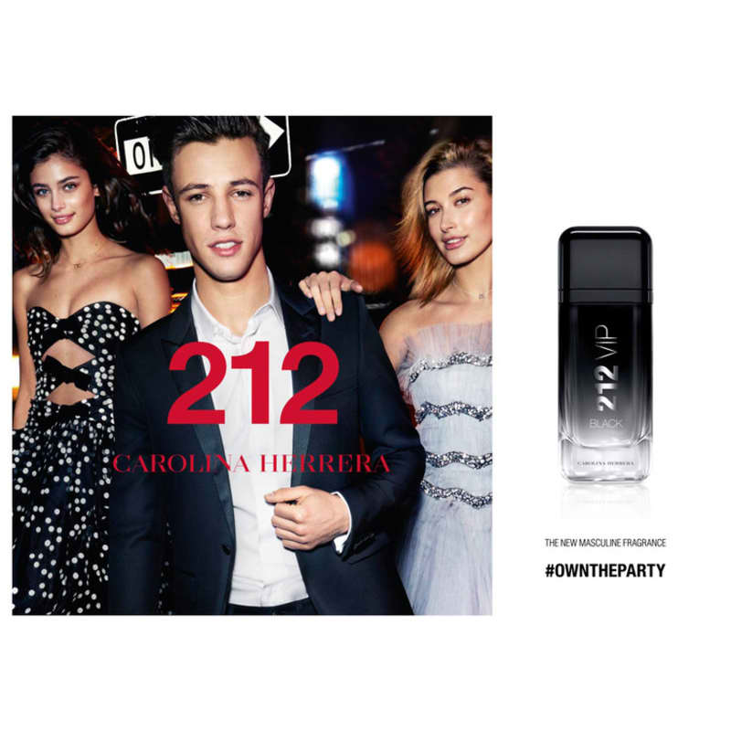 212 VIP Black Carolina Herrera Eau de Parfum - Perfume Masculino 100ml