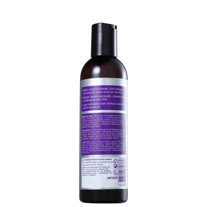 Yenzah Yellow Off - Condicionador Desamarelador 240ml