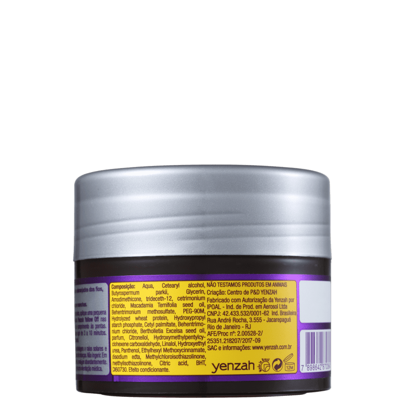 Yenzah Yellow Off - Máscara Matizadora 300g