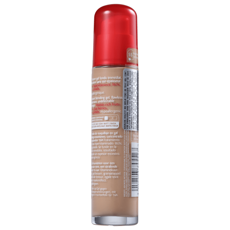 Bourjois Healthy Mix Anti-Fatigue 55 Dark Beige - Base Líquida 30ml