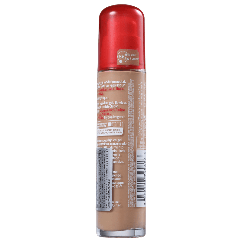 Bourjois Healthy Mix Anti-Fatigue 56 Light Bronze - Base Líquida 30ml