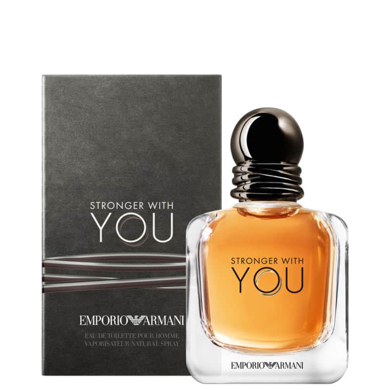 Stronger With You Giorgio Armani Eau de Toilette - Perfume Masculino 100ml