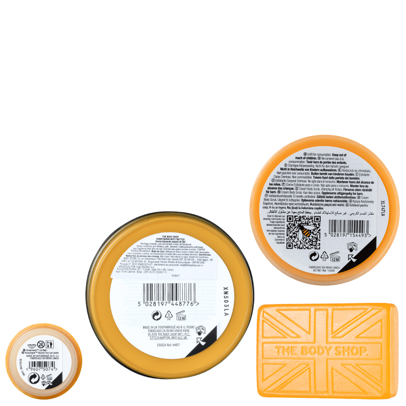 Kit The Body Shop Honeymania Hidratação (3 Produtos)