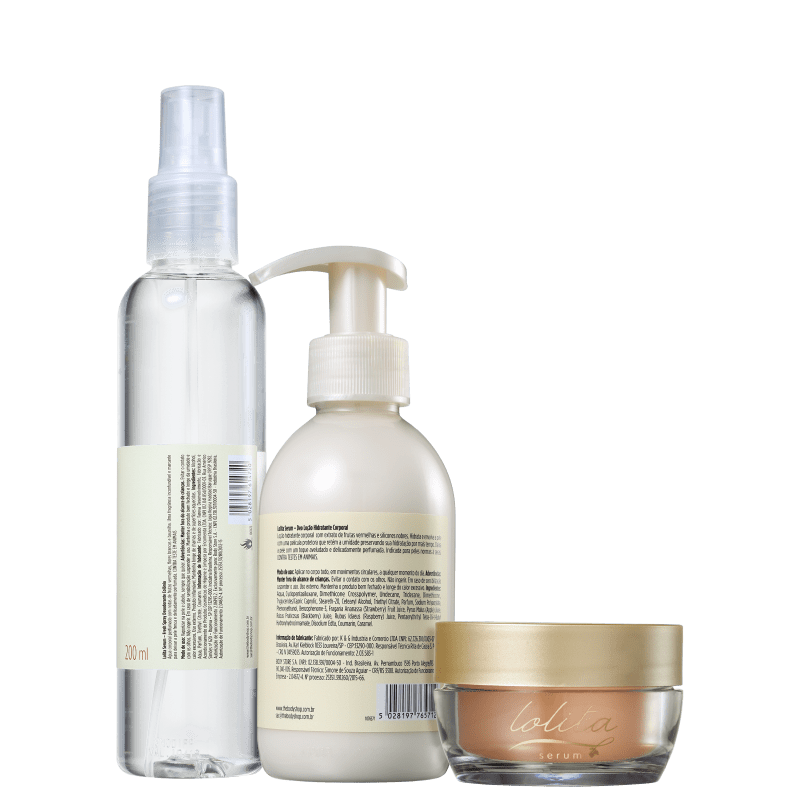 Kit The Body Shop Lolita Serum Básico (3 Produtos)