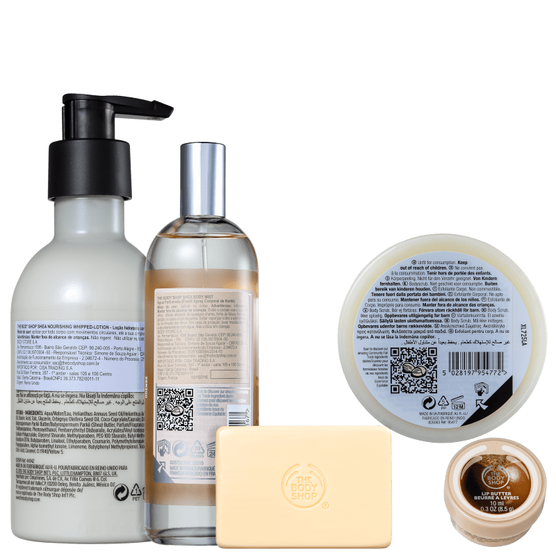 Kit The Body Shop Shea Karité (5 Produtos)