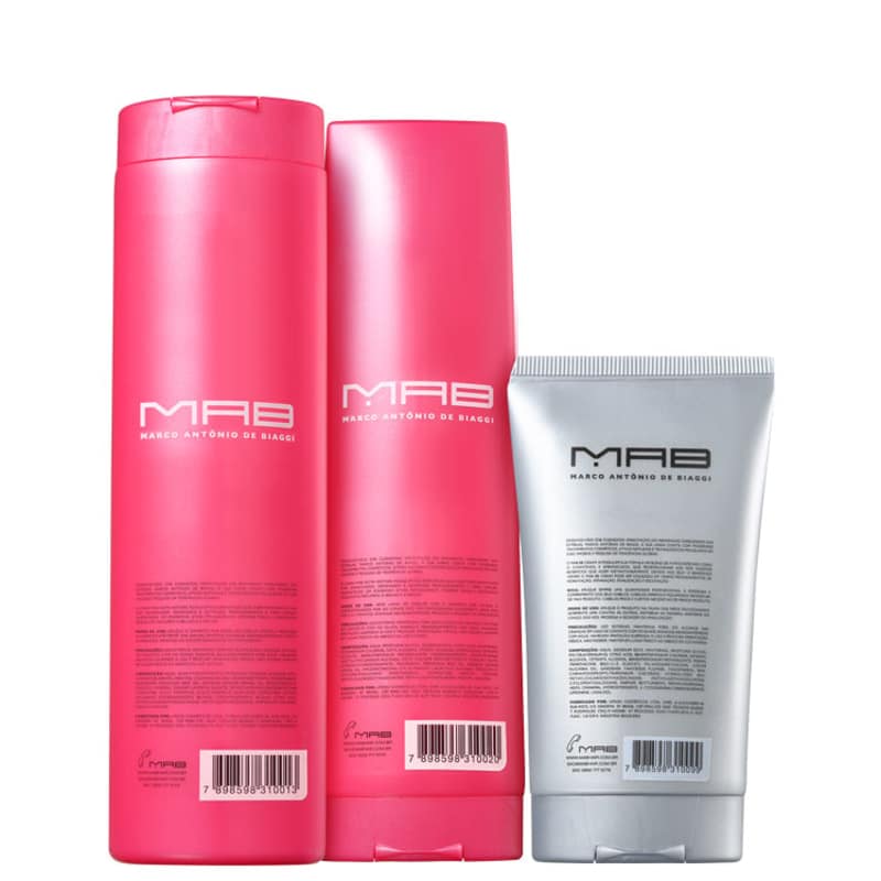 Kit MAB Marco Antônio de Biaggi Nutri Restore Proteção Total (3 Produtos)