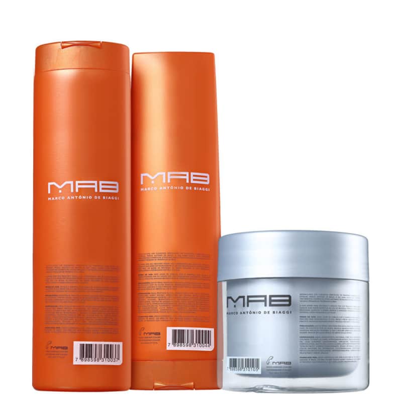 Kit MAB Marco Antônio de Biaggi Oils Recovery Hidratação e Reparação (3 Produtos)