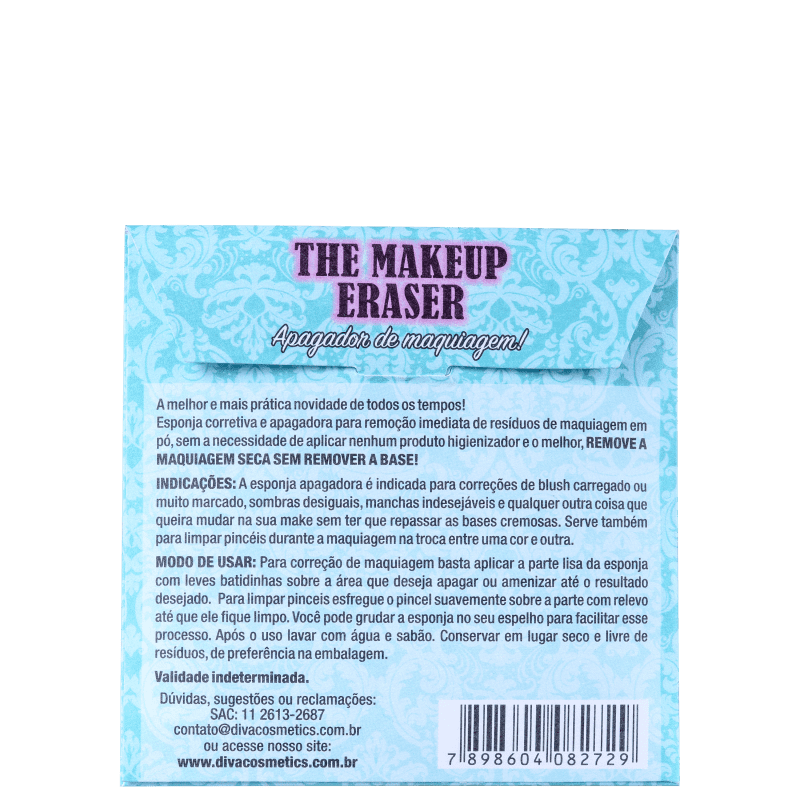 Diva Cosmetics The Makeup Eraser Rosa - Esponja Demaquilante