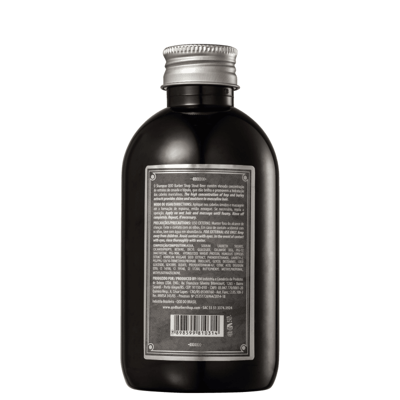 QOD Barber Shop Stout Beer - Shampoo 250ml