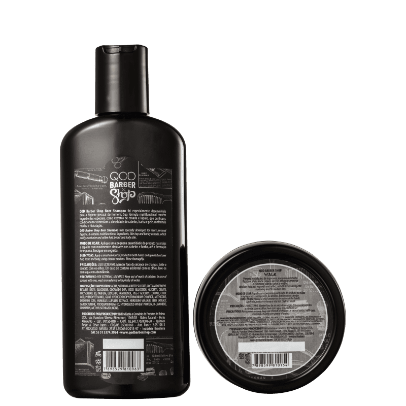 Kit QOD Barber Shop Walk (2 Produtos)