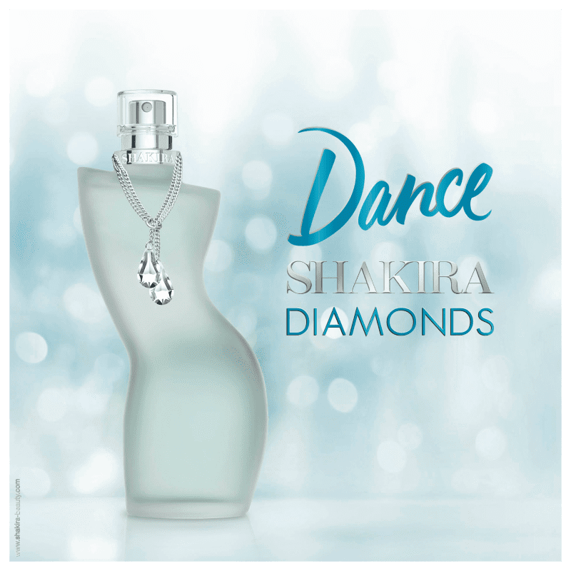 Dance Diamonds Shakira Eau de Toilette - Perfume Feminino 50ml