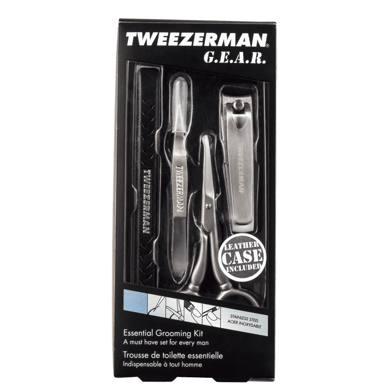 Kit Tweezerman GEAR Essencial (4 produtos)